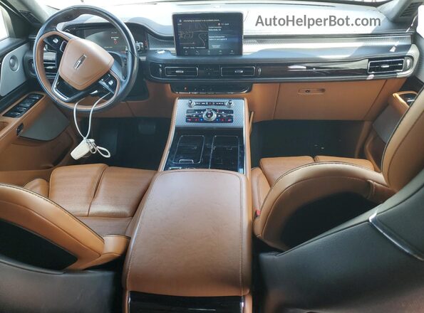 5LM5J9XC6LGL00945 2020 LINCOLN AVIATOR White წინა პანელის ხედი