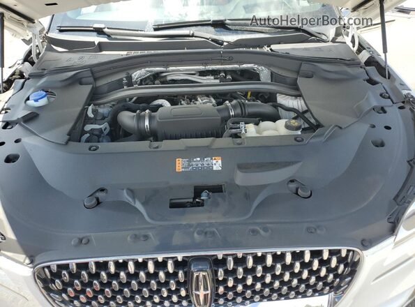 5LM5J9XC6LGL00945 2020 LINCOLN AVIATOR White ძრავის განყოფილების ხედი