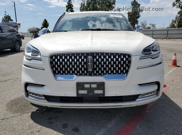 5LM5J9XC6LGL00945 2020 LINCOLN AVIATOR White წინა ხედი