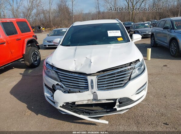 5LMCJ1C93HUL52285 2017 LINCOLN MKC White Вид щитка приладів