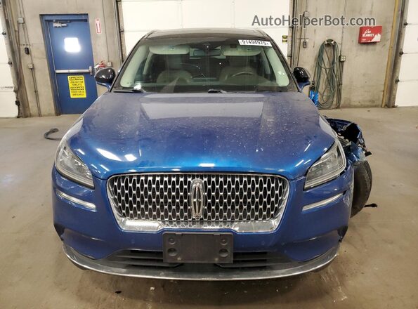 5LMCJ1C98MUL04498 2021 LINCOLN CORSAIR Blue Vista frontal