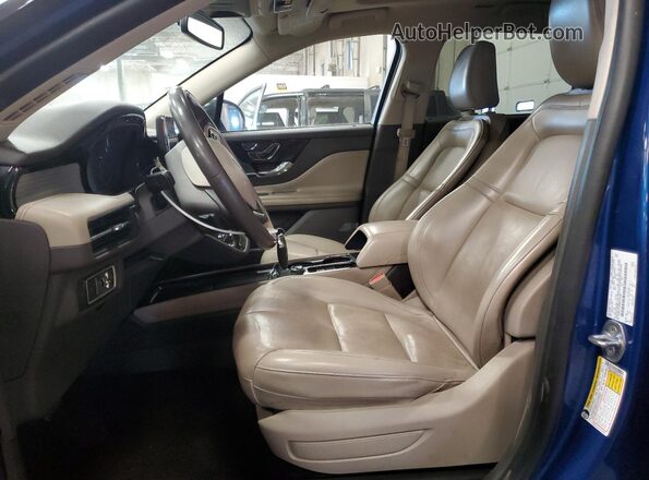 5LMCJ1C98MUL04498 2021 LINCOLN CORSAIR Blue Vista interior delantera
