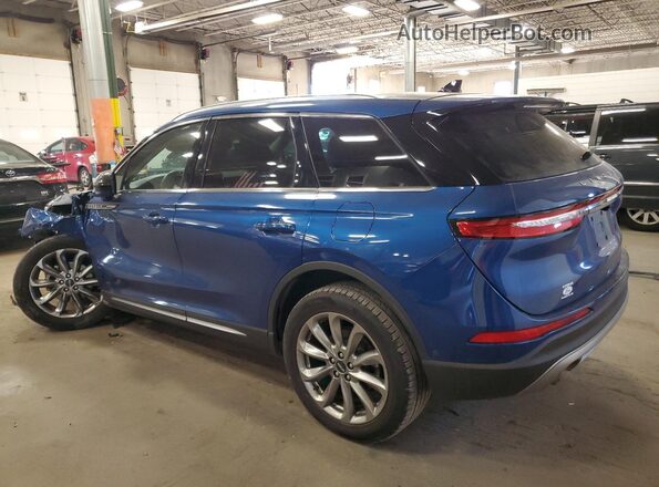 5LMCJ1C98MUL04498 2021 LINCOLN CORSAIR Blue Trasero izquierdo