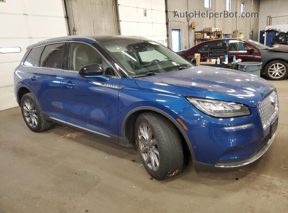 5LMCJ1C98MUL04498 2021 LINCOLN CORSAIR Blue Delantero derecho