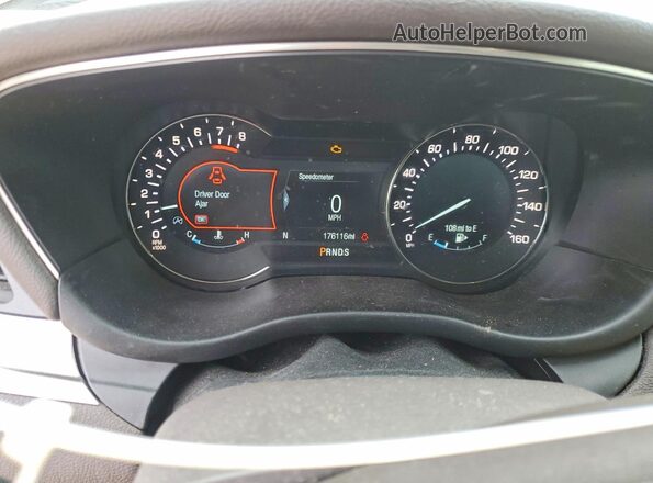 5LMCJ1C9XHUL21292 2017 LINCOLN MKC Silver Widok zestawu wskaźników