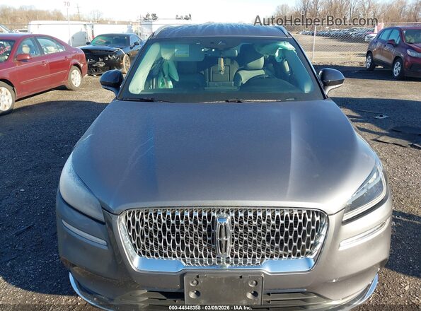 5LMCJ1D96MUL07415 2021 LINCOLN CORSAIR Gray Սարքավորումների վահանակի տեսք