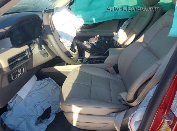 5LMCJ1DA9RUL08656 2024 LINCOLN CORSAIR Red Front interior view