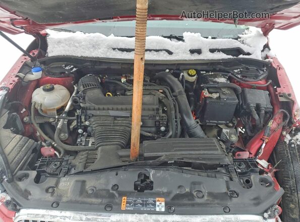 5LMCJ1DAXPUL14558 2023 LINCOLN CORSAIR Red ძრავის განყოფილების ხედი