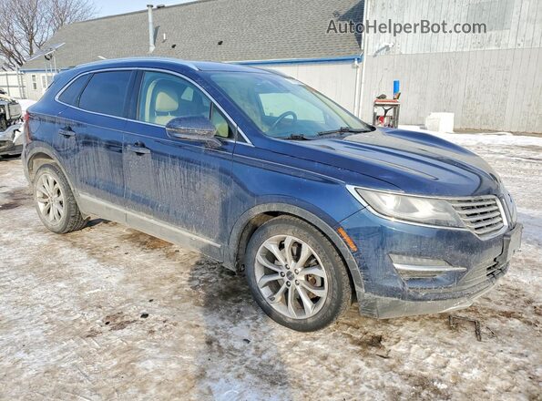 5LMCJ2C91HUL34194 2017 LINCOLN MKC Blue Передня права чверть