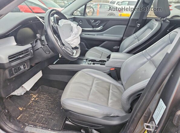 5LMCJ2C93NUL16064 2022 LINCOLN CORSAIR Gray Vista interior delantera