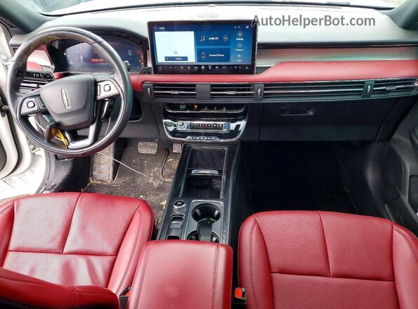 5LMCJ2DA8PUL16928 2023 LINCOLN CORSAIR White Dashboard view