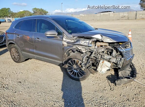 5LMCJ3C91GUJ18933 2016 LINCOLN MKC Gray Передня права чверть