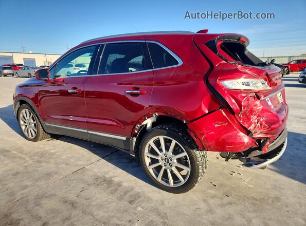 5LMCJ3C92KUL48148 2019 LINCOLN MKC Red Rear left