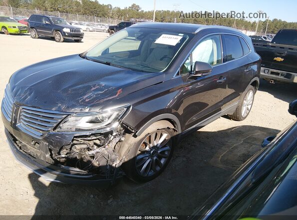 5LMCJ3C95HUL15492 2017 LINCOLN MKC Серый Передняя левая четверть