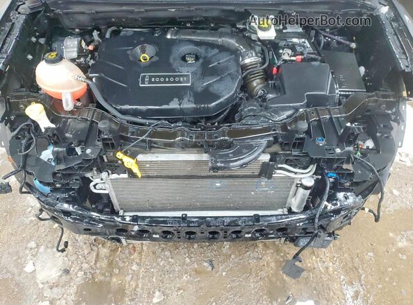 5LMCJ3D92HUL32023 2017 LINCOLN MKC Black Vista del compartimento del motor