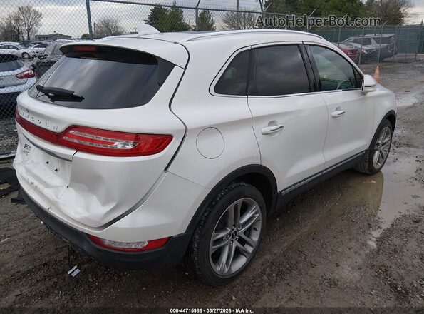 5LMCJ3D97KUL50864 2019 LINCOLN MKC White უკანა მარჯვენა
