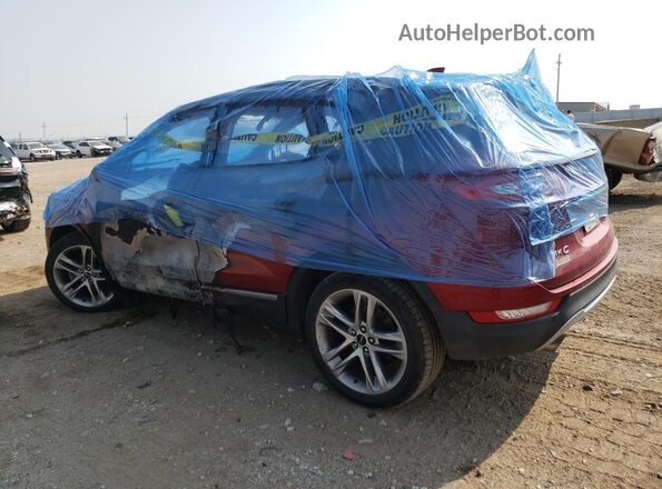 5LMCJ3D99KUL00614 2019 LINCOLN MKC Burgundy Задня ліва чверть