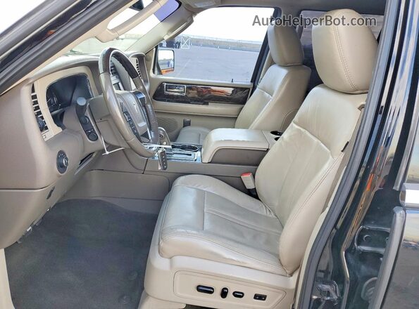 5LMJJ2HT0GEL00929 2016 LINCOLN NAVIGATOR Black Вид салону спереду