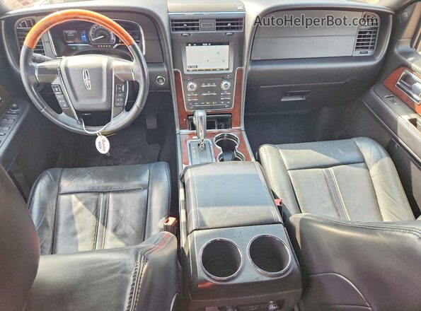 5LMJJ2HT4GEL09679 2016 LINCOLN NAVIGATOR White Vista del salpicadero