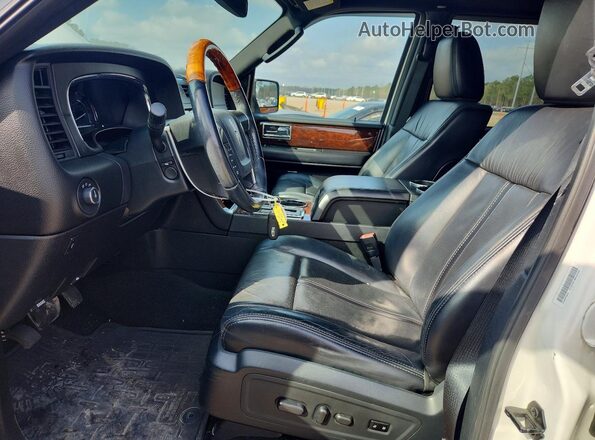 5LMJJ2HT4GEL09679 2016 LINCOLN NAVIGATOR White Vista interior delantera