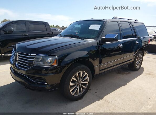 5LMJJ2HT6GEL03558 2016 LINCOLN NAVIGATOR Black Front left