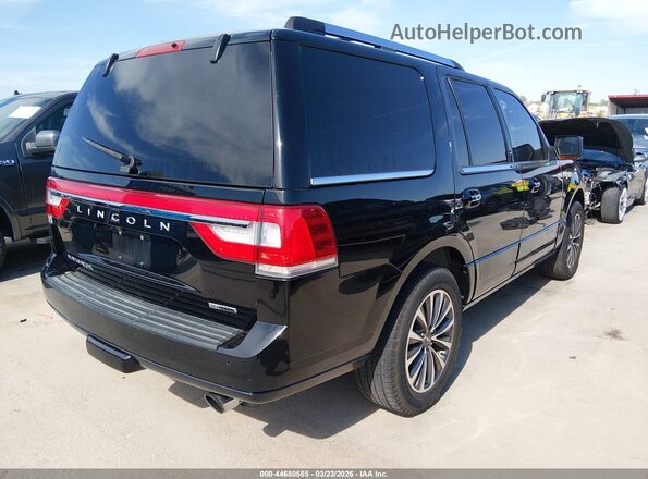5LMJJ2HT6GEL03558 2016 LINCOLN NAVIGATOR Black Rear right