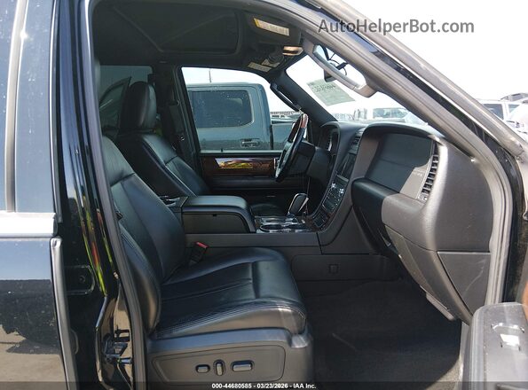 5LMJJ2HT6GEL03558 2016 LINCOLN NAVIGATOR Black Front interior view