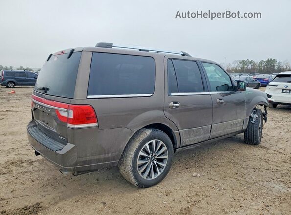 5LMJJ2HTXGEL06818 2016 LINCOLN NAVIGATOR Brown უკანა მარჯვენა