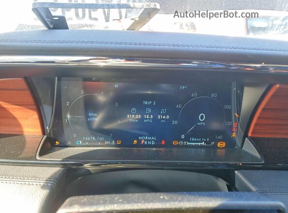 5LMJJ2LG4REL24342 2024 LINCOLN NAVIGATOR Black Սարքավորումների վահանակի տեսք