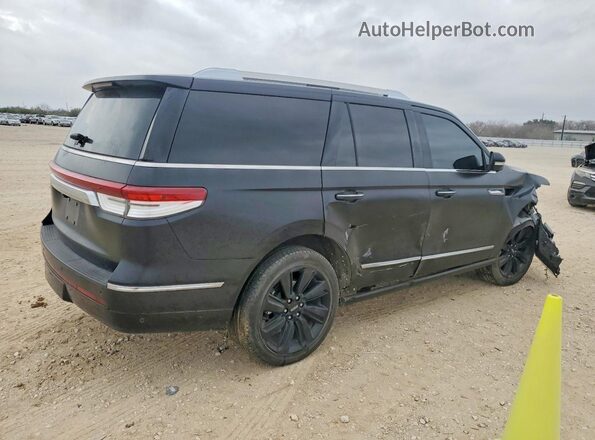 5LMJJ2LG6REL01354 2024 LINCOLN NAVIGATOR Черный Задняя правая четверть