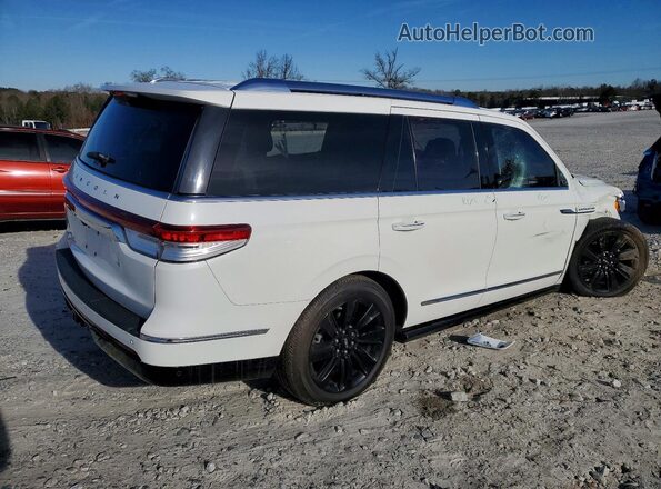 5LMJJ2LT0NEL07061 2022 LINCOLN NAVIGATOR White Trasero derecho
