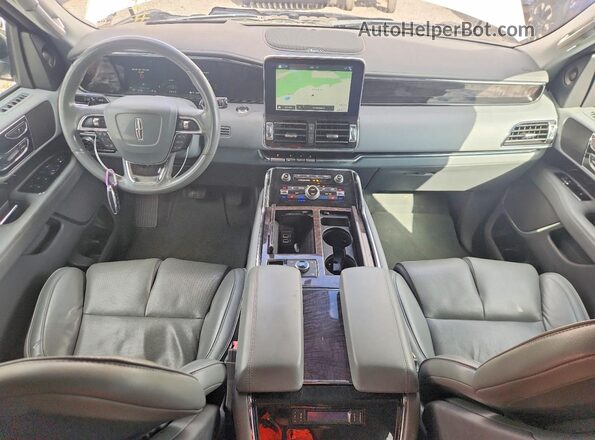 5LMJJ2LT2JEL07797 2018 LINCOLN NAVIGATOR White წინა პანელის ხედი