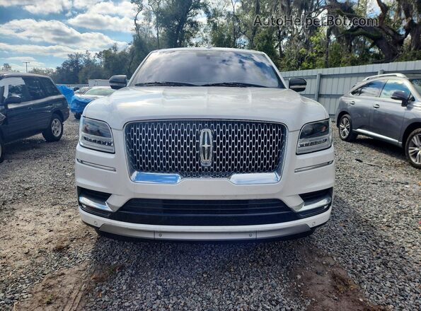5LMJJ2LT2JEL07797 2018 LINCOLN NAVIGATOR White წინა ხედი