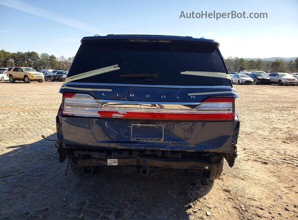 5LMJJ2LT2KEL25010 2019 LINCOLN NAVIGATOR Синий Вид сзади