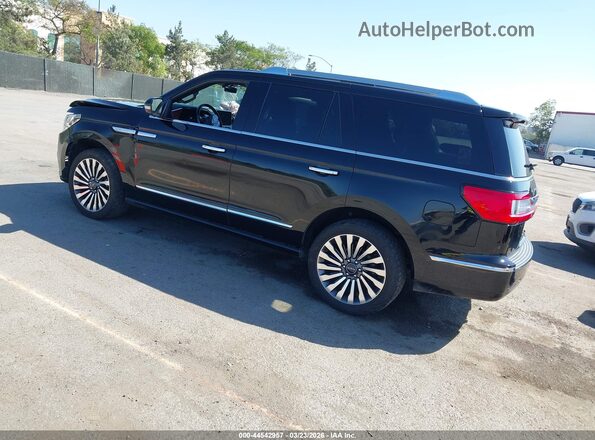 5LMJJ2LT3JEL00521 2018 LINCOLN NAVIGATOR Black უკანა მარცხენა