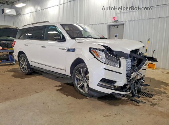 5LMJJ2LT4KEL26322 2019 LINCOLN NAVIGATOR White Front right
