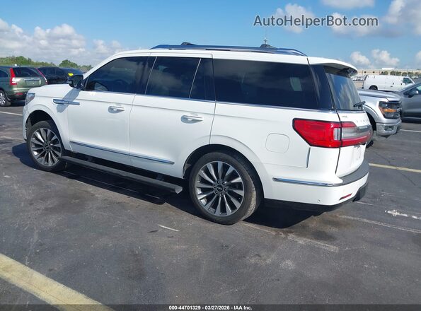 5LMJJ2LT4MEL20880 2021 LINCOLN NAVIGATOR White უკანა მარცხენა