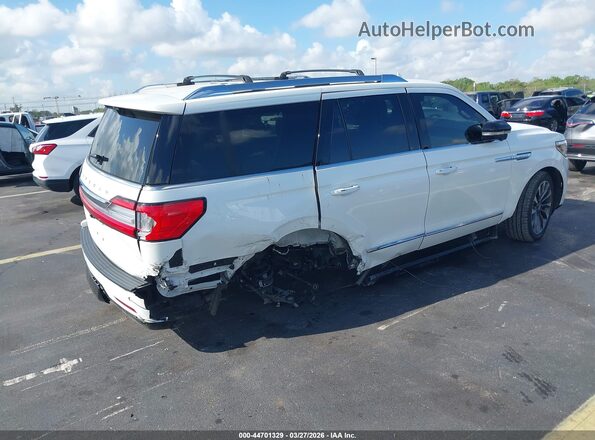 5LMJJ2LT4MEL20880 2021 LINCOLN NAVIGATOR White უკანა მარჯვენა