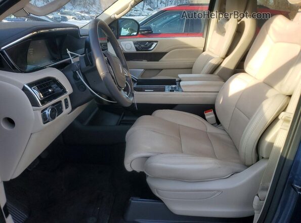 5LMJJ2LT7LEL06292 2020 LINCOLN NAVIGATOR Blue Вид салону спереду