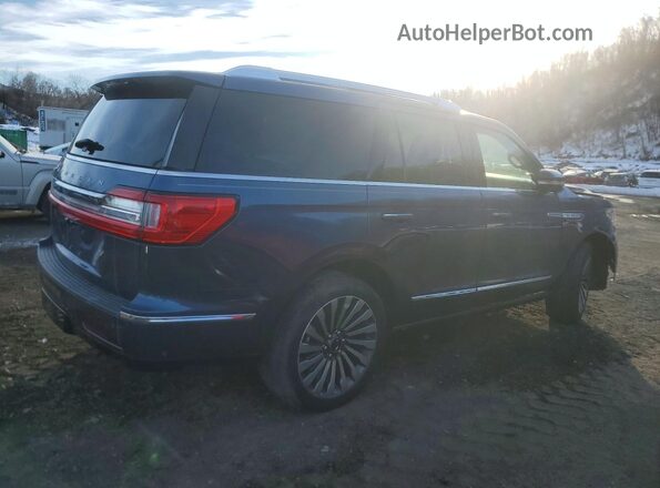 5LMJJ2LT7LEL06292 2020 LINCOLN NAVIGATOR Blue Задня права чверть