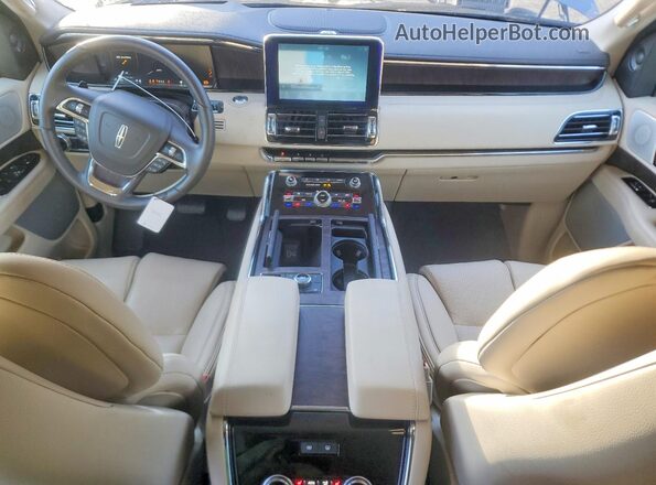 5LMJJ2LT7LEL06292 2020 LINCOLN NAVIGATOR Blue Вид панелі приладів