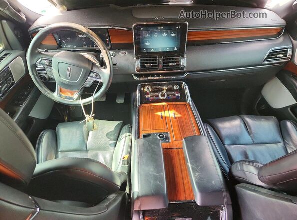 5LMJJ2LT8LEL21075 2020 LINCOLN NAVIGATOR Black Առջևի վահանակի տեսք