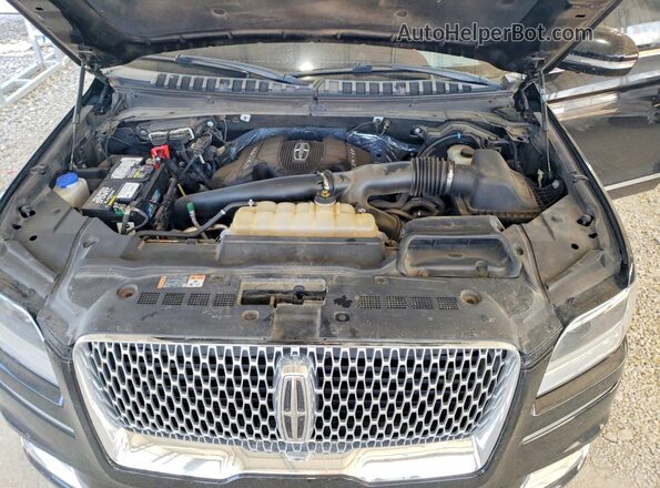 5LMJJ2LTXKEL04745 2019 LINCOLN NAVIGATOR Черный Вид подкапотного пространства