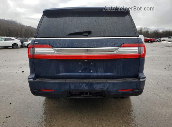 5LMJJ2TT8KEL16716 2019 LINCOLN NAVIGATOR Blue Вид ззаду