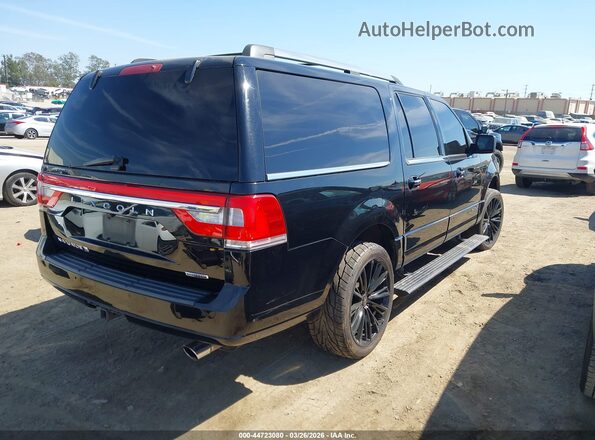 5LMJJ3HT0GEL06946 2016 LINCOLN NAVIGATOR L Черный Задняя правая четверть