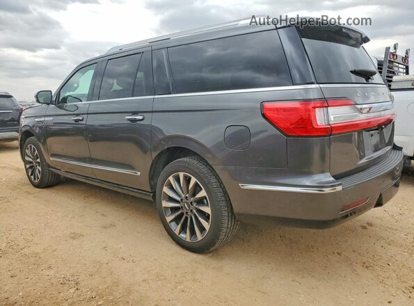 5LMJJ3HT1JEL00130 2018 LINCOLN NAVIGATOR Серый Задняя левая четверть