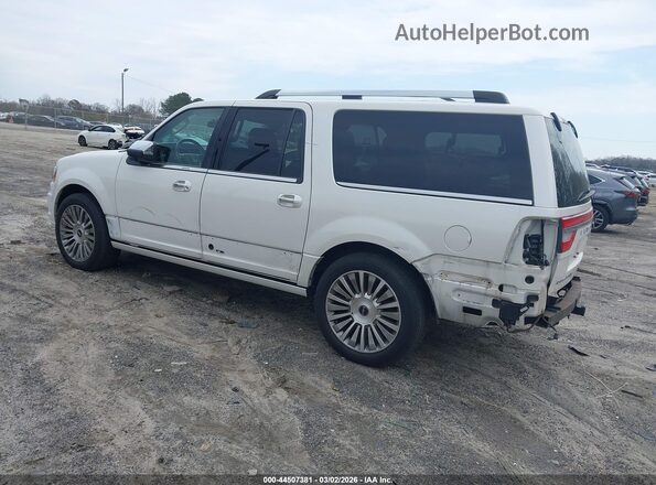 5LMJJ3HT6GEL02240 2016 LINCOLN NAVIGATOR L White Rear left