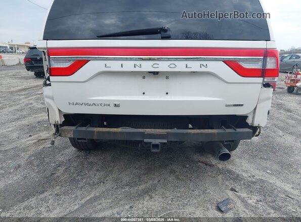5LMJJ3HT6GEL02240 2016 LINCOLN NAVIGATOR L White Front view