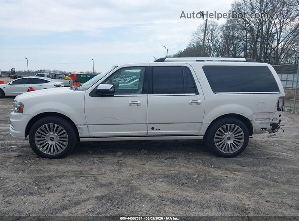 5LMJJ3HT6GEL02240 2016 LINCOLN NAVIGATOR L White 