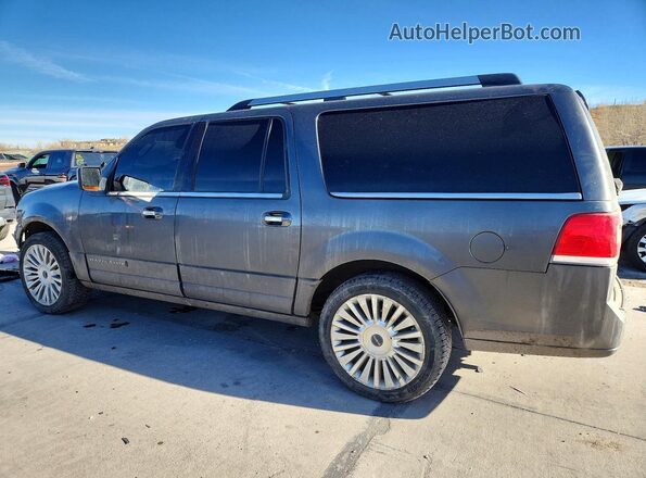 5LMJJ3JT5GEL03423 2016 LINCOLN NAVIGATOR Gray Задня ліва чверть
